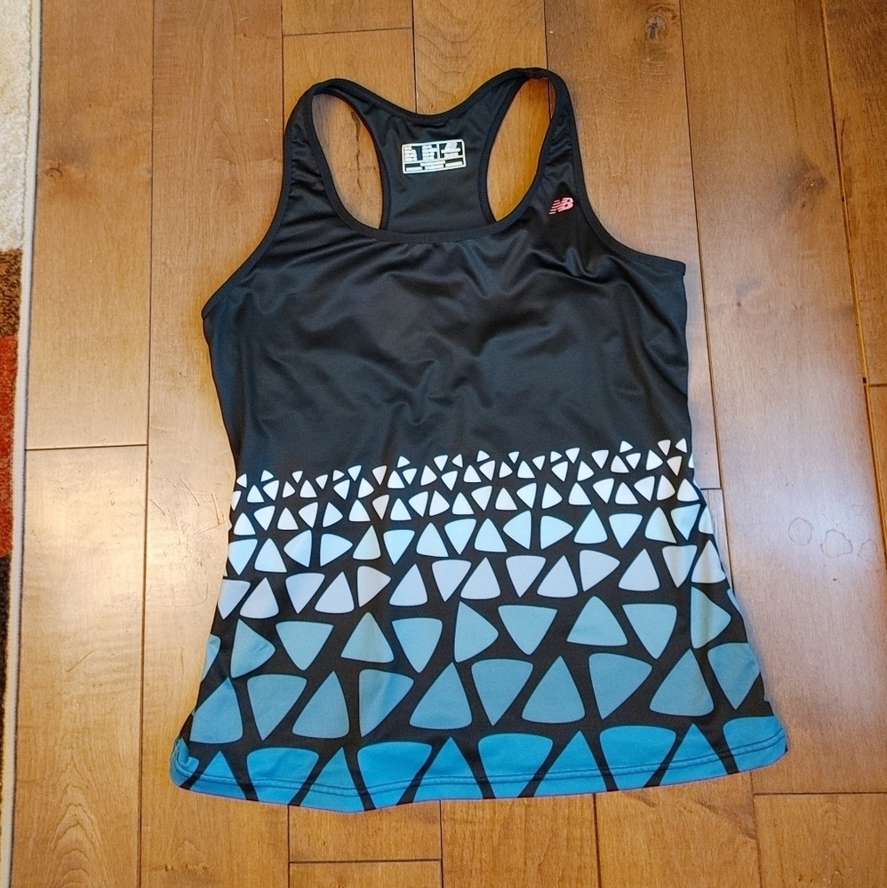 New Balance sport Runningβ top size XL blue and black